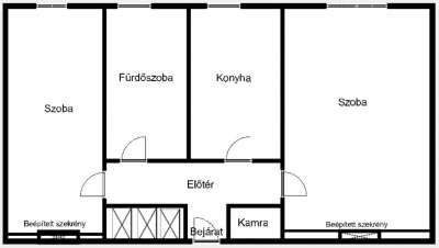 Eladó téglalakás - Szolnok (Vasútállomás környéke) / 4. kép