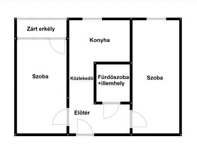 Kiadó panellakás - Szolnok (Széchenyi-lakótelep) / 2. kép