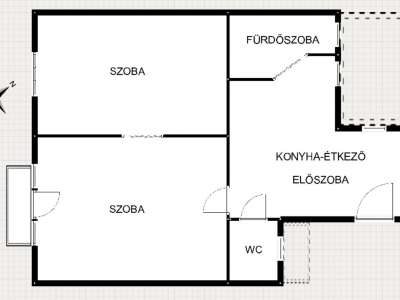 Eladó téglalakás - Budapest XIV. kerület (Törökőr) / 4. kép