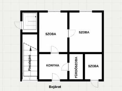 Eladó házrész - Tiszaföldvár / 4. kép