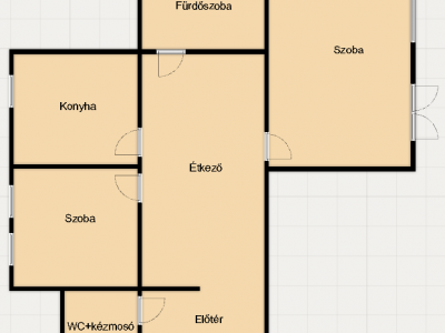Kiadó téglalakás - Szolnok (Belváros) / 5. kép