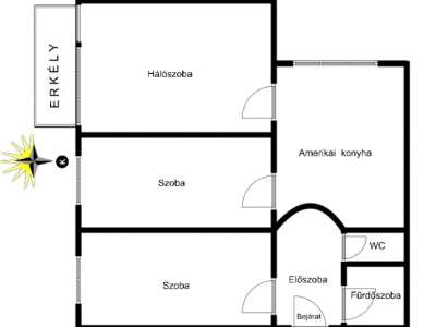 Eladó panellakás - Szolnok (Széchenyi-lakótelep) / 4. kép