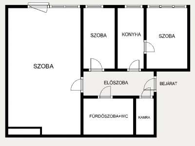 Eladó téglalakás - Szolnok (Belváros) / 3. kép
