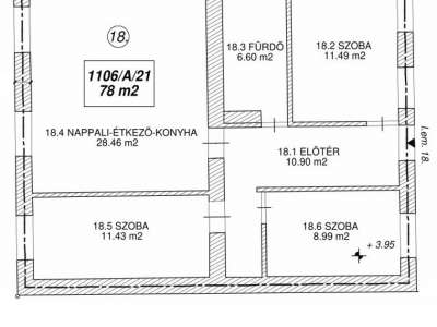 Eladó téglalakás - Szolnok (Belváros) / 4. kép