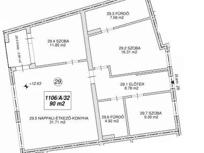 Eladó téglalakás - Szolnok (Belváros) / 4. kép
