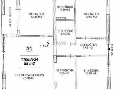 Eladó téglalakás - Szolnok (Belváros) / 3. kép
