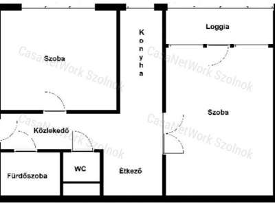 Kiadó panellakás - Szolnok (Vasútállomás környéke) / 2. kép