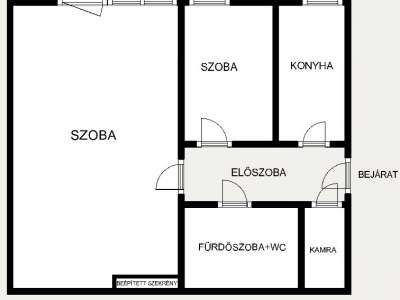 Kiadó téglalakás - Szolnok (Belváros) / 3. kép