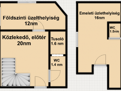 Eladó üzlethelyiség - Martfű (Központ) / 4. kép