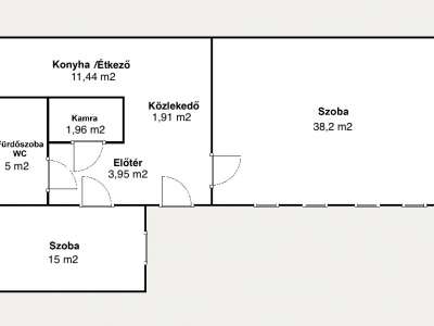 Eladó téglalakás - Budapest VI. kerület / 2. kép