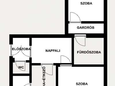 Kiadó téglalakás - Szolnok (Belváros) / 2. kép