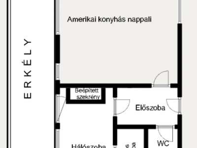 Kiadó téglalakás - Szolnok (Belváros) / 3. kép