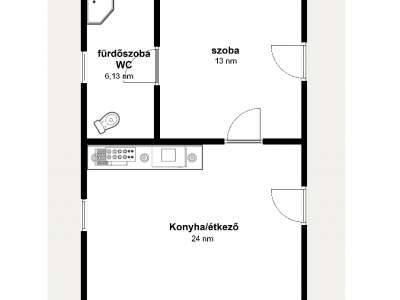 Kiadó téglalakás - Szolnok (Szandaszőlős) / 2. kép