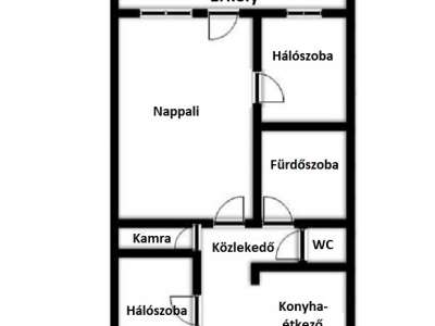 Kiadó téglalakás - Szolnok (Vasútállomás környéke) / 3. kép