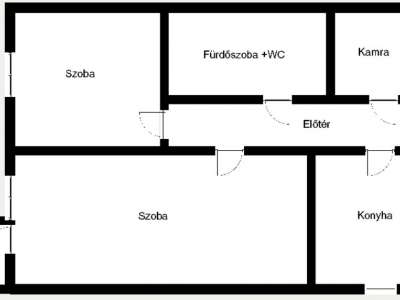 Kiadó téglalakás - Szolnok (Belváros) / 4. kép