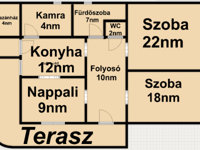Eladó családi ház - Szolnok (Kórház környéke) / 4. kép