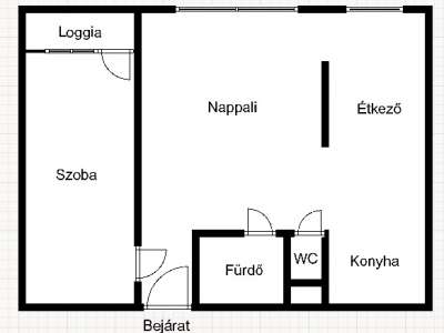 Kiadó panellakás - Szolnok (Belváros) / 3. kép