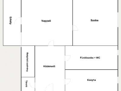 Eladó téglalakás - Szolnok (Tallinn) / 3. kép