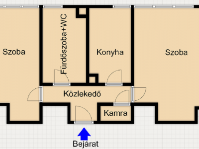 Eladó téglalakás - Szolnok (Vasútállomás környéke) / 5. kép