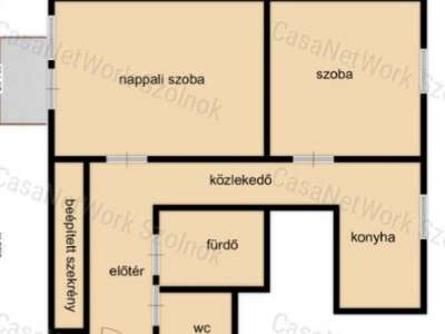 Kiadó téglalakás - Szolnok (Belváros) / 3. kép