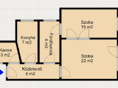 Eladó téglalakás - Szolnok (Belváros) / 3. kép