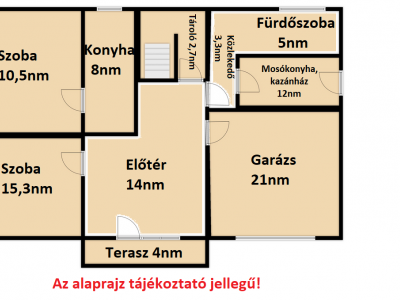 Eladó családi ház - Veszprémfajsz / 38. kép