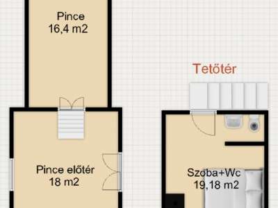 Eladó nyaraló - Felsőörs / 9. kép