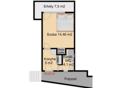 Eladó nyaraló - Alsóörs / 8. kép