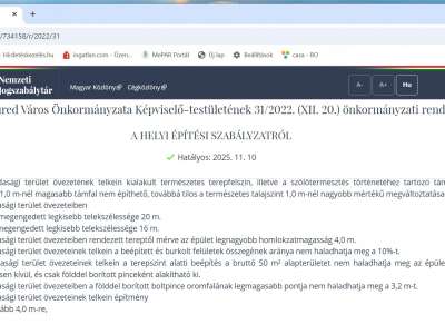 Eladó mezőgazdasági terület - Balatonfüred / 11. kép