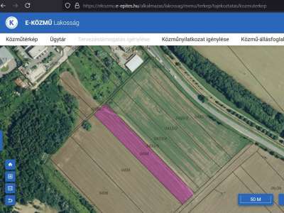 Eladó szántó - Veszprém (Déli intézményközpont) / 2. kép