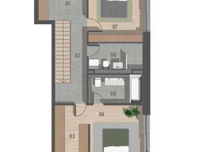 Eladó téglalakás - Balatonfüred (Balatonarács) / 5. kép