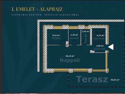 Eladó villa, kastély, kúria - Tihany / 5. kép