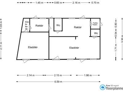 Eladó üzlethelyiség - Törökszentmiklós (Városközpont) / 20. kép