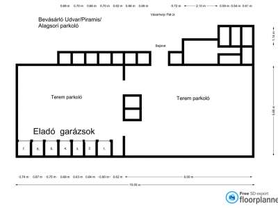 Eladó garázs - Törökszentmiklós (Városközpont) / 5. kép