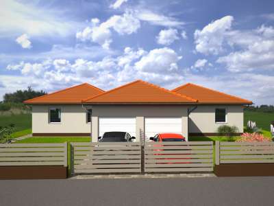 Eladó ikerház - Galgahévíz / 1. kép