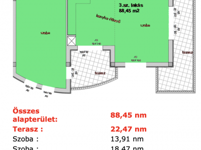 Eladó téglalakás - Budapest X. kerület (Taraliget lakópark) / 44. kép