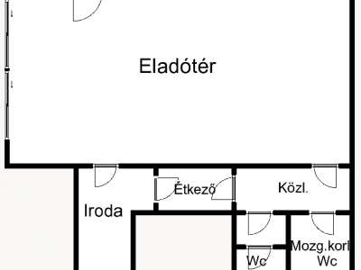 Kiadó üzlethelyiség - Szolnok (Belváros) / 12. kép