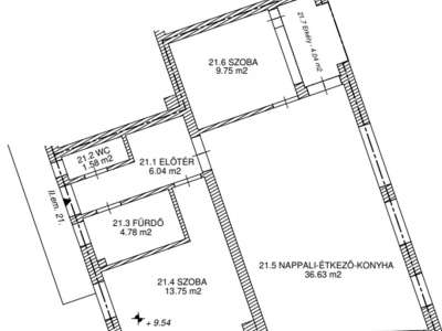 Eladó téglalakás - Szolnok (Belváros) / 3. kép