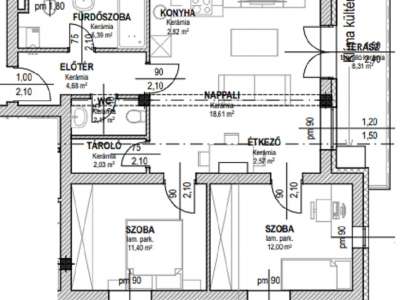 Eladó téglalakás - Újszász (Újszász) / 9. kép
