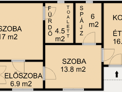 Eladó családi ház - Abony / 20. kép