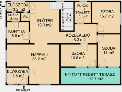 Eladó családi ház - Cegléd (Úri negyed) / 27. kép