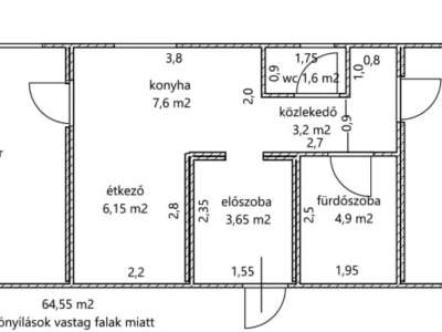 Kiadó téglalakás - Szolnok (Belváros) / 12. kép