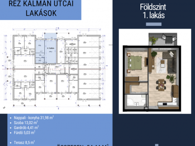 Eladó téglalakás - Jászberény / 10. kép