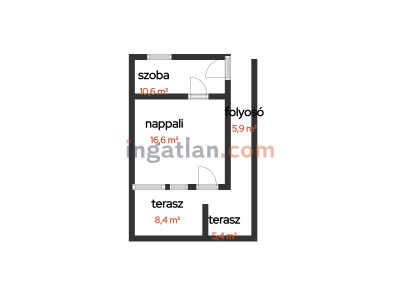 Eladó nyaraló - Tatabánya (Erőműi tó) / 8. kép