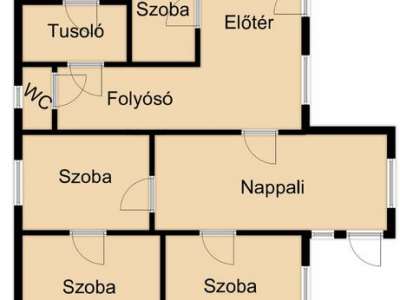 Eladó családi ház - Cserkeszőlő (Kossuth L u. 6) / 2. kép