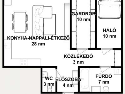 Kiadó téglalakás - Biatorbágy (Tópark) / 7. kép