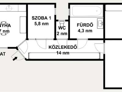 Eladó téglalakás - Budapest VI. kerület / 17. kép