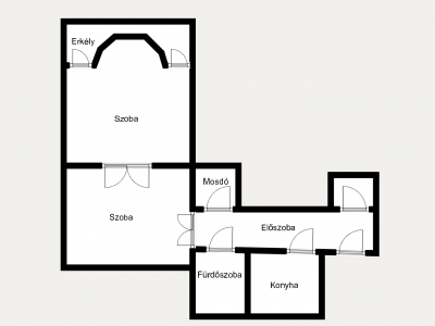 Eladó téglalakás - Budapest VIII. kerület / 2. kép