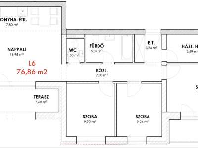 Eladó téglalakás - Győrújbarát / 7. kép