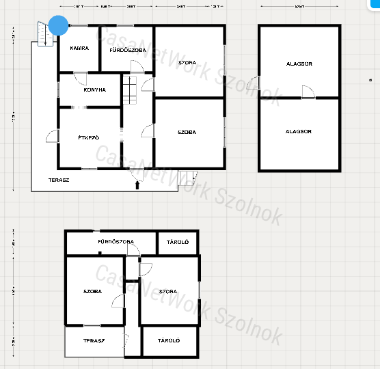 Eladó 4 szobás, 145m2-es családi ház Cibakházán!